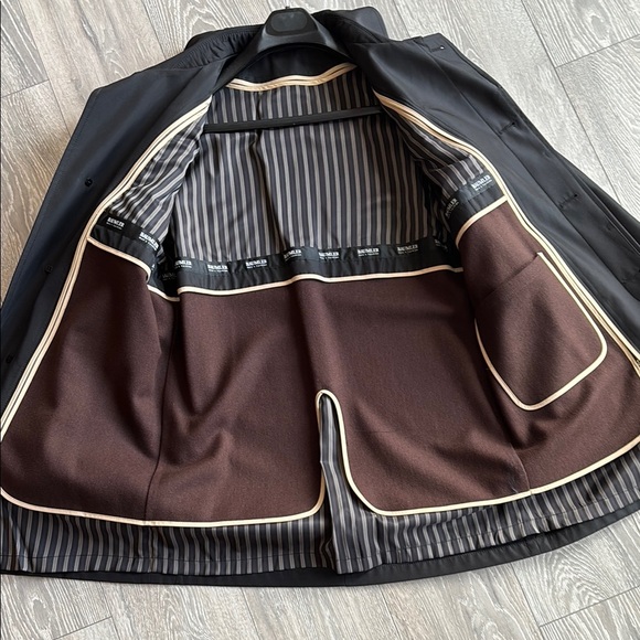 Baumbler Designer Black Lined Rain Jacket - Picture 6 of 17